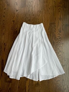 VENTI6 100% Italian Linen Skirt